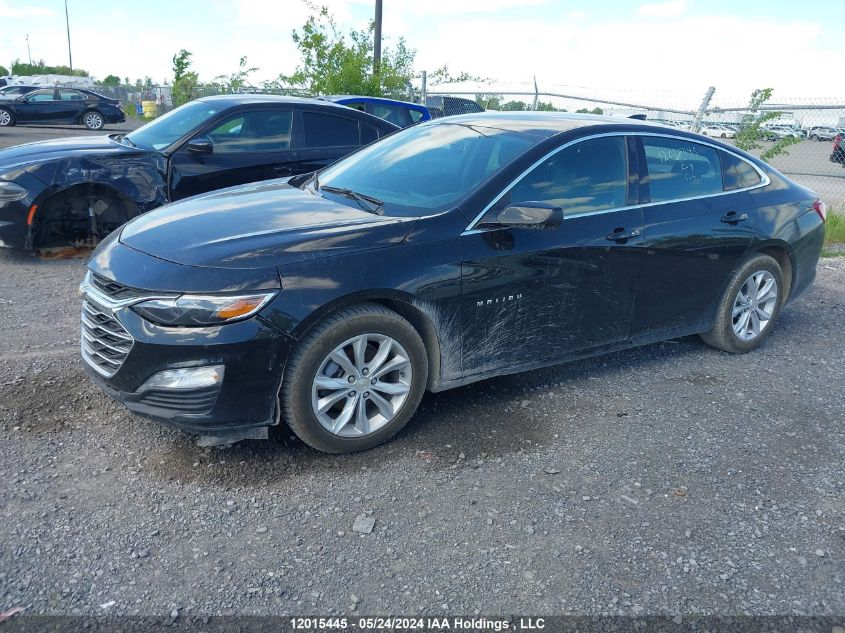 2022 Chevrolet Malibu Lt VIN: 1G1ZD5ST3NF179809 Lot: 12015445