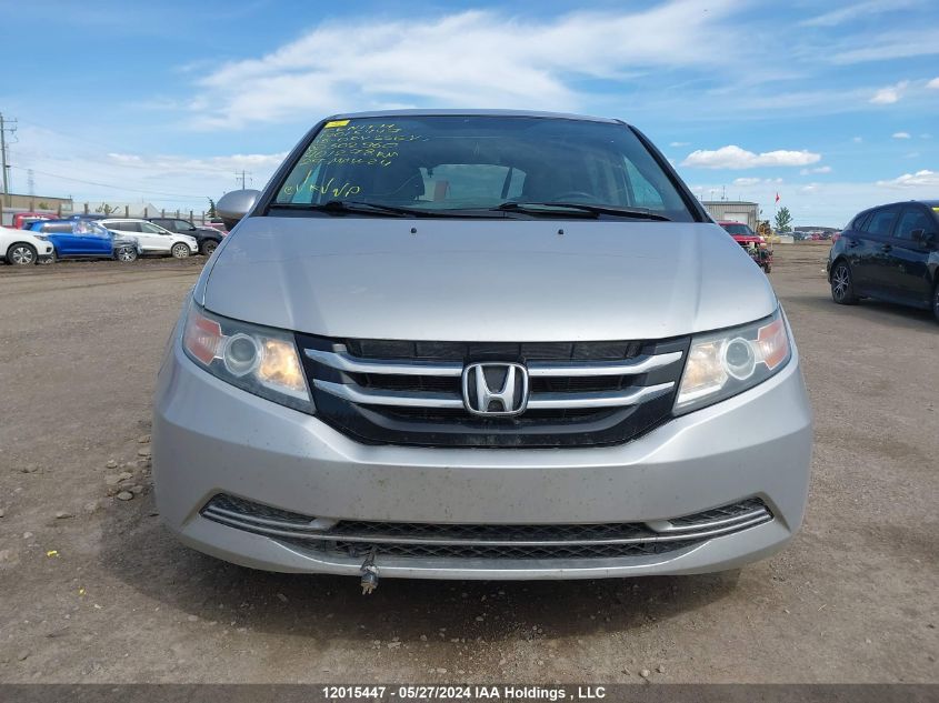 2015 Honda Odyssey VIN: 5FNRL5H42FB502960 Lot: 12015447