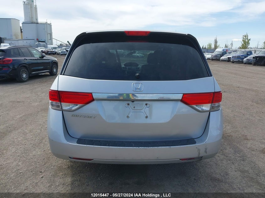 2015 Honda Odyssey VIN: 5FNRL5H42FB502960 Lot: 12015447