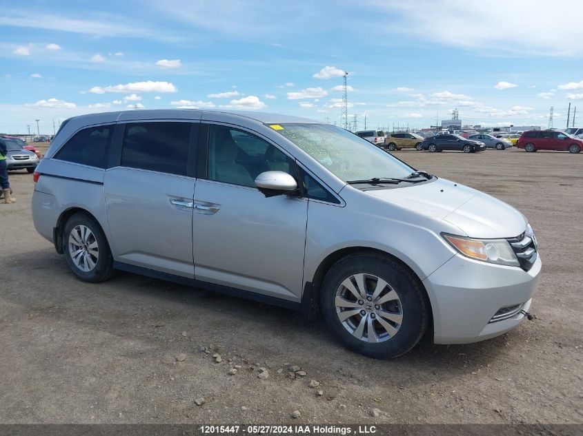 2015 Honda Odyssey VIN: 5FNRL5H42FB502960 Lot: 12015447