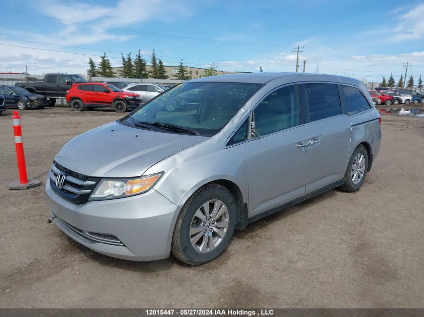 2015 Honda Odyssey VIN: 5FNRL5H42FB502960 Lot: 12015447