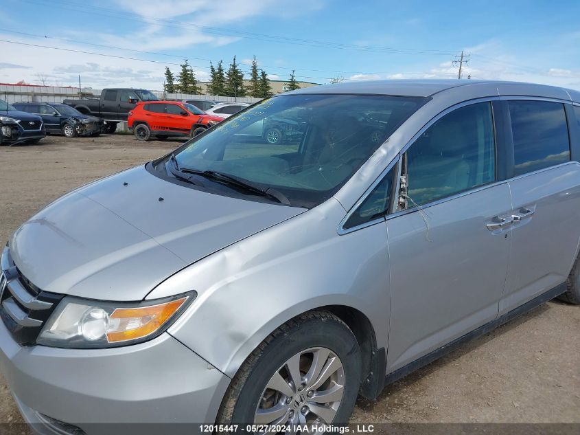 2015 Honda Odyssey VIN: 5FNRL5H42FB502960 Lot: 12015447