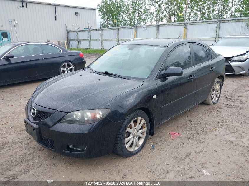 2008 Mazda Mazda3 VIN: JM1BK32F881127168 Lot: 12015452