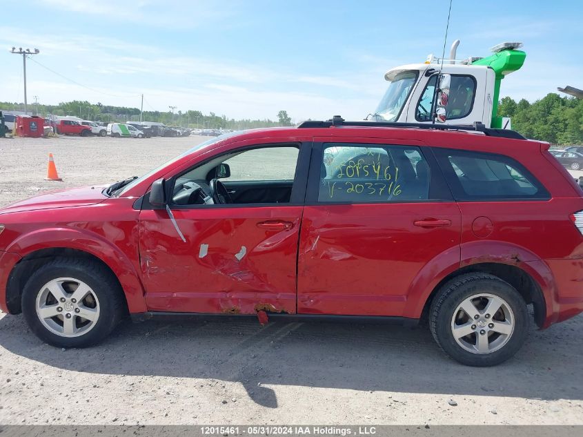 2010 Dodge Journey VIN: 3D4PG4FB2AT203716 Lot: 12015461