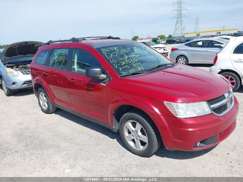 2010 Dodge Journey VIN: 3D4PG4FB2AT203716 Lot: 12015461