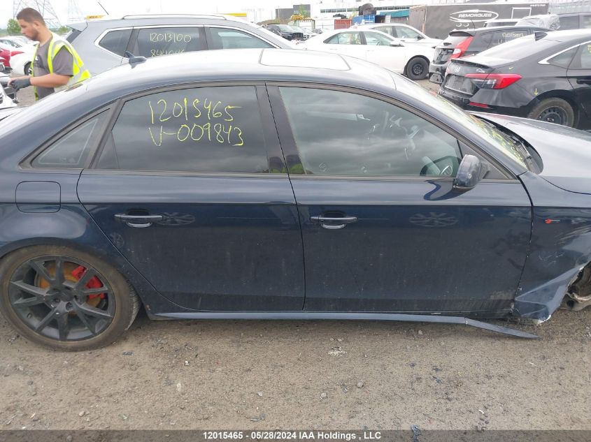 2011 Audi A4 Premium Plus VIN: WAUFFCFL7BN009843 Lot: 12015465