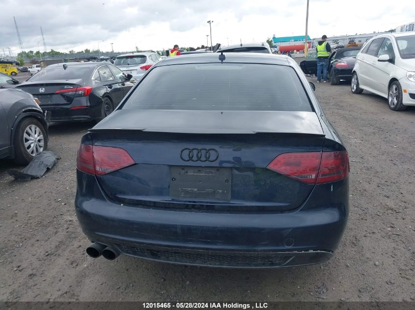 2011 Audi A4 Premium Plus VIN: WAUFFCFL7BN009843 Lot: 12015465