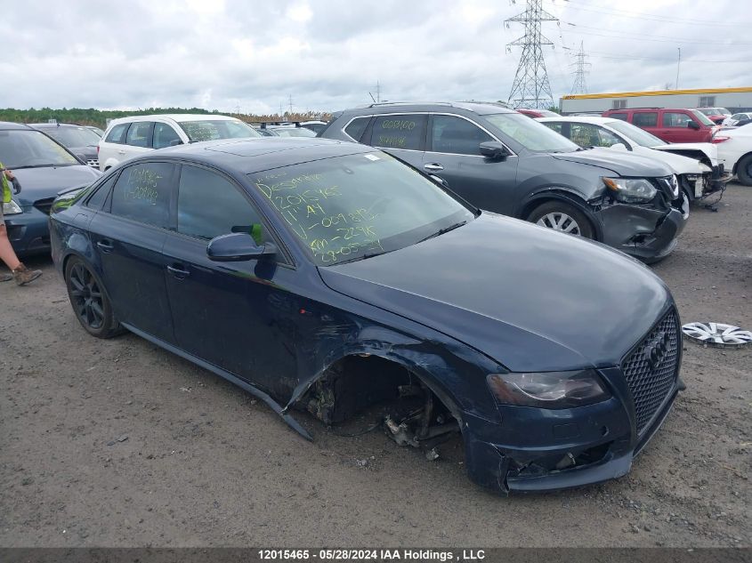 2011 Audi A4 Premium Plus VIN: WAUFFCFL7BN009843 Lot: 12015465