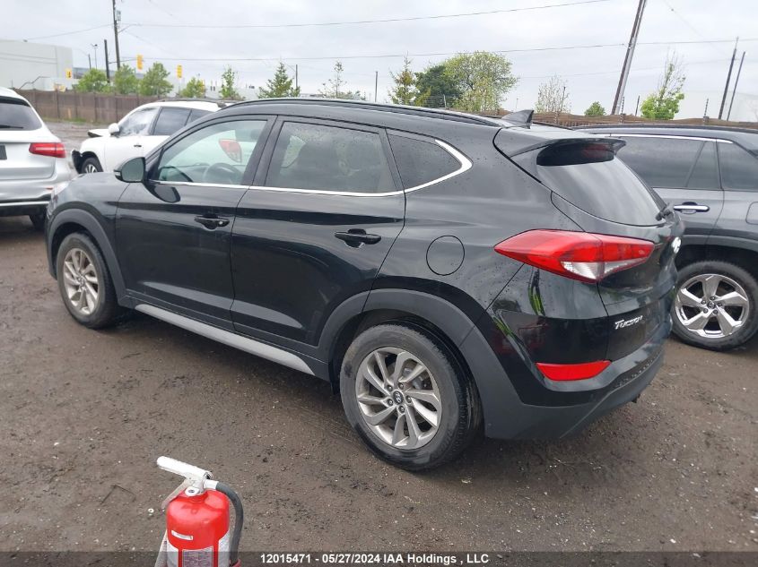 2017 Hyundai Tucson Limited/Sport And Eco/Se VIN: KM8J3CA45HU549238 Lot: 12015471