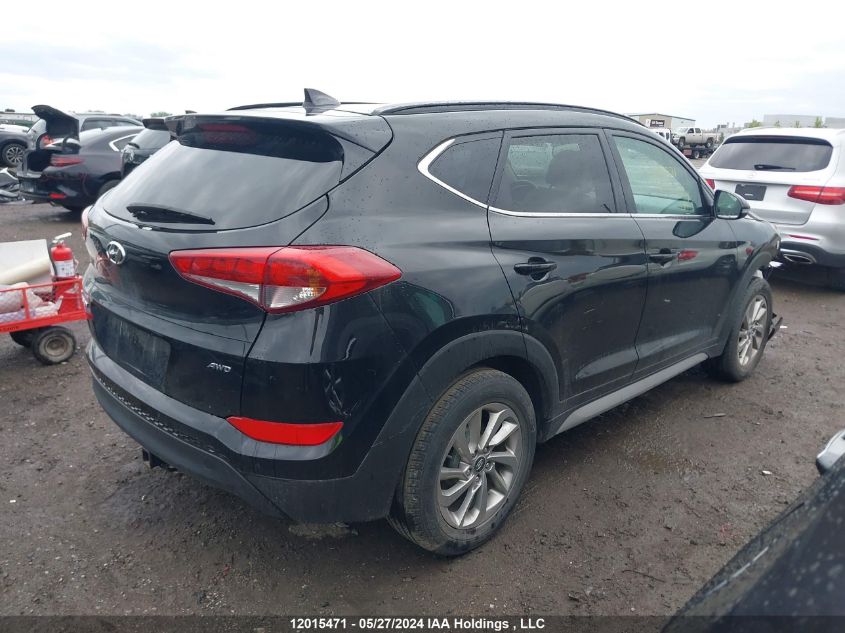 2017 Hyundai Tucson Limited/Sport And Eco/Se VIN: KM8J3CA45HU549238 Lot: 12015471