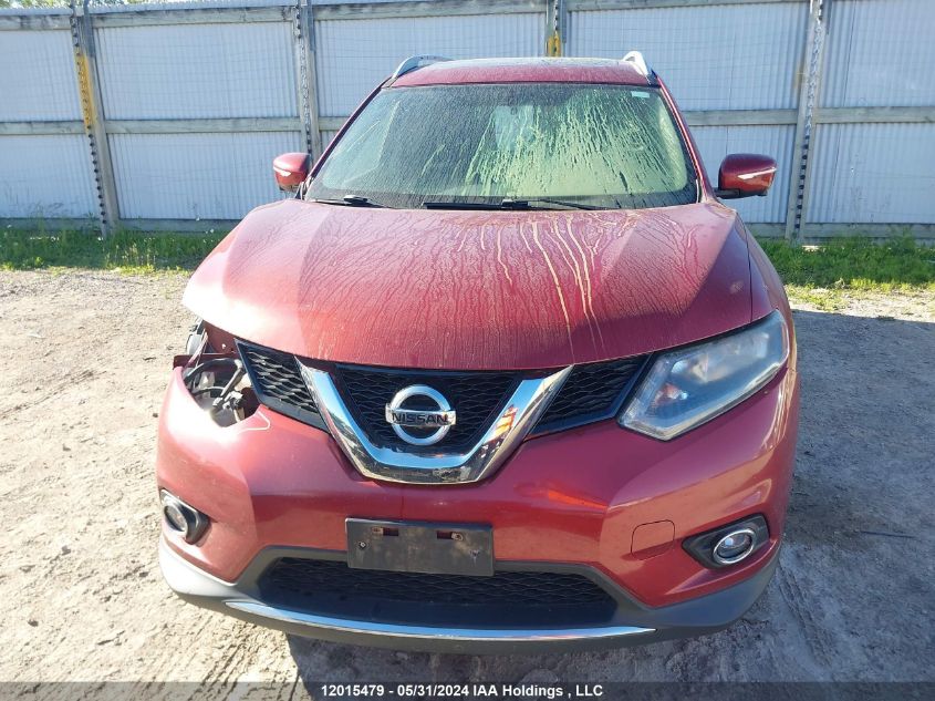 2014 Nissan Rogue VIN: 5N1AT2MM5EC761807 Lot: 12015479