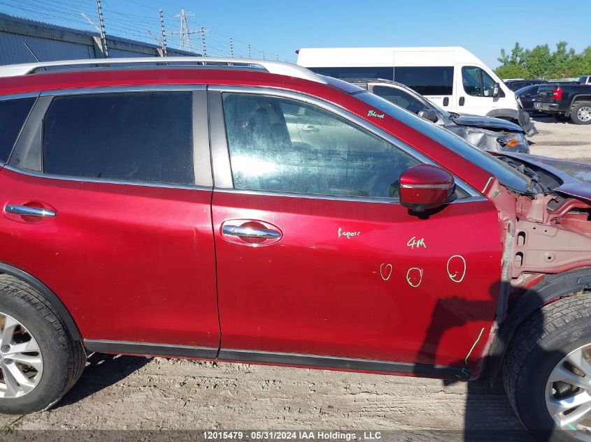 2014 Nissan Rogue VIN: 5N1AT2MM5EC761807 Lot: 12015479