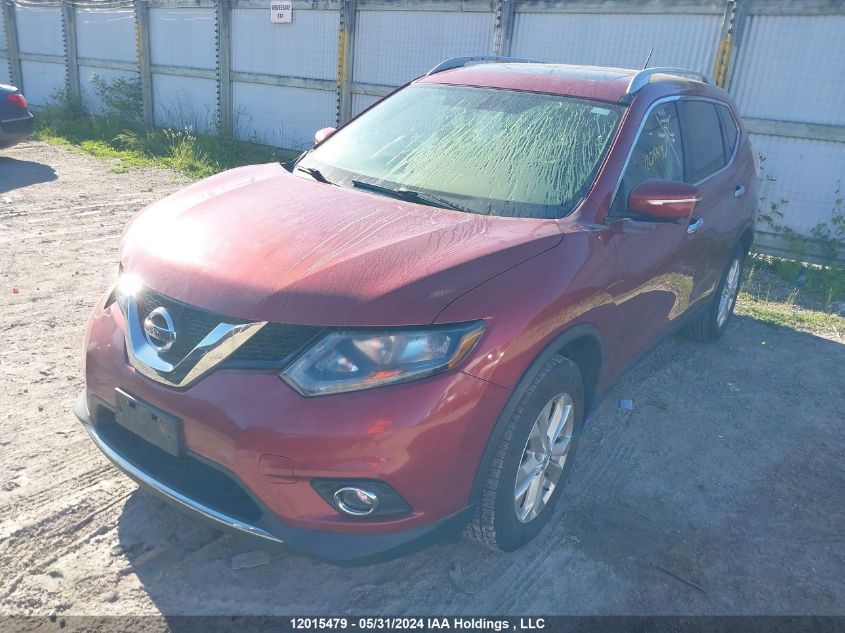 2014 Nissan Rogue VIN: 5N1AT2MM5EC761807 Lot: 12015479