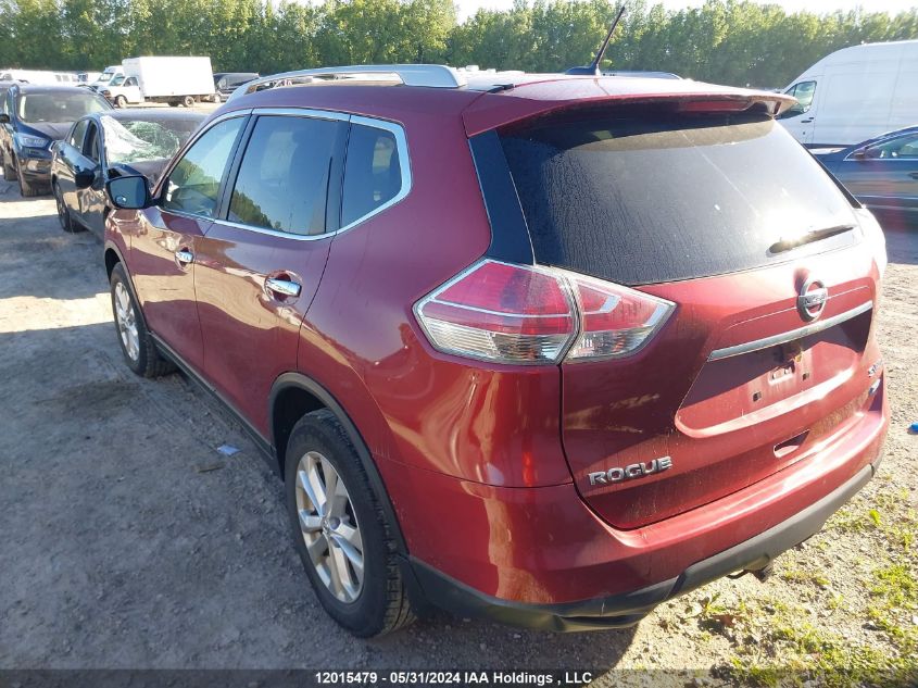 2014 Nissan Rogue VIN: 5N1AT2MM5EC761807 Lot: 12015479