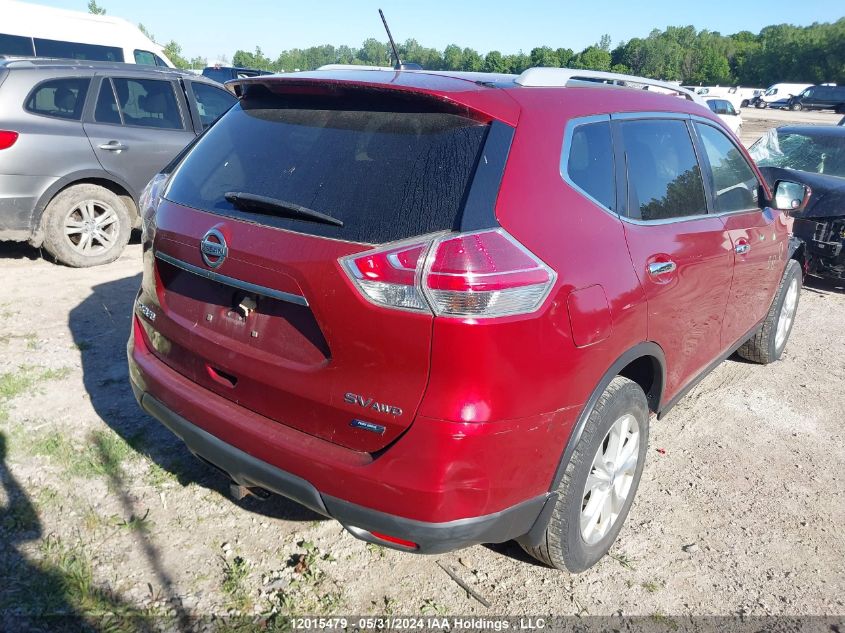 2014 Nissan Rogue VIN: 5N1AT2MM5EC761807 Lot: 12015479