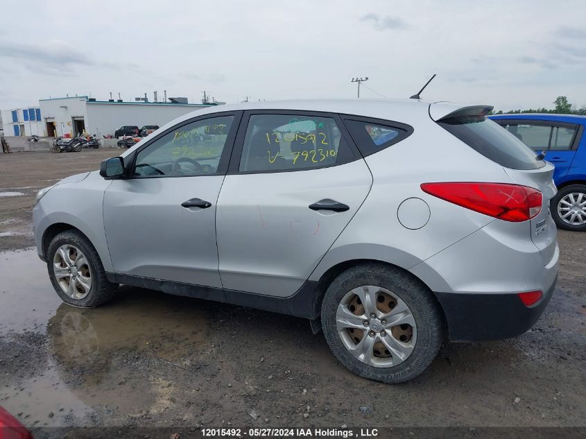 2014 Hyundai Tucson VIN: KM8JT3AF0EU792310 Lot: 12015492