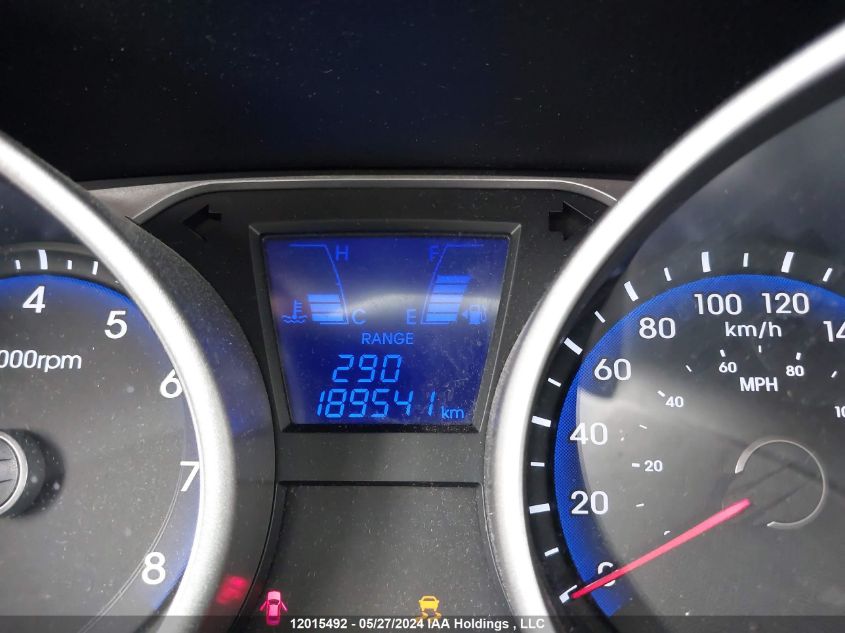 2014 Hyundai Tucson VIN: KM8JT3AF0EU792310 Lot: 12015492