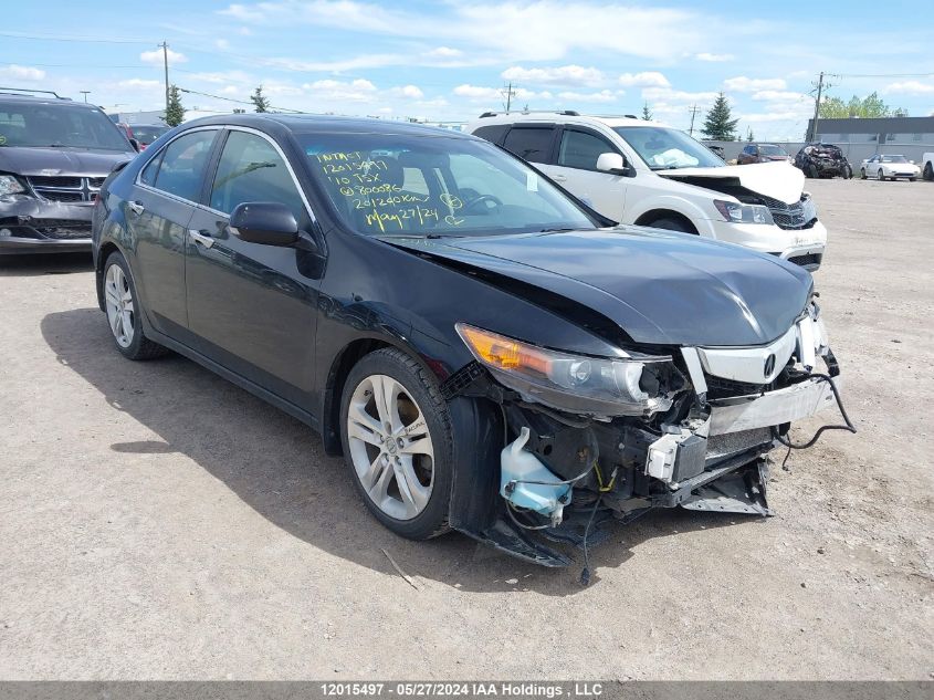 2010 Acura Tsx VIN: JH4CU4F69AC800086 Lot: 12015497