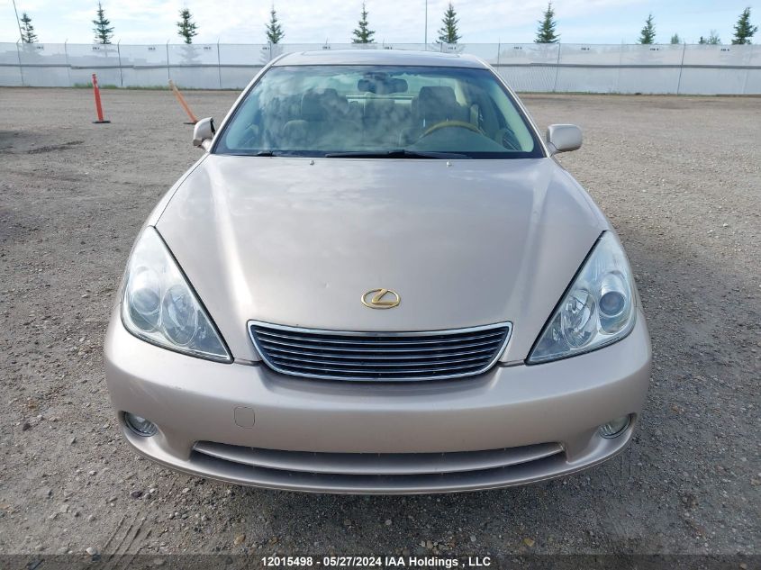 2005 Lexus Es 330 VIN: JTHBA30G755070852 Lot: 12015498