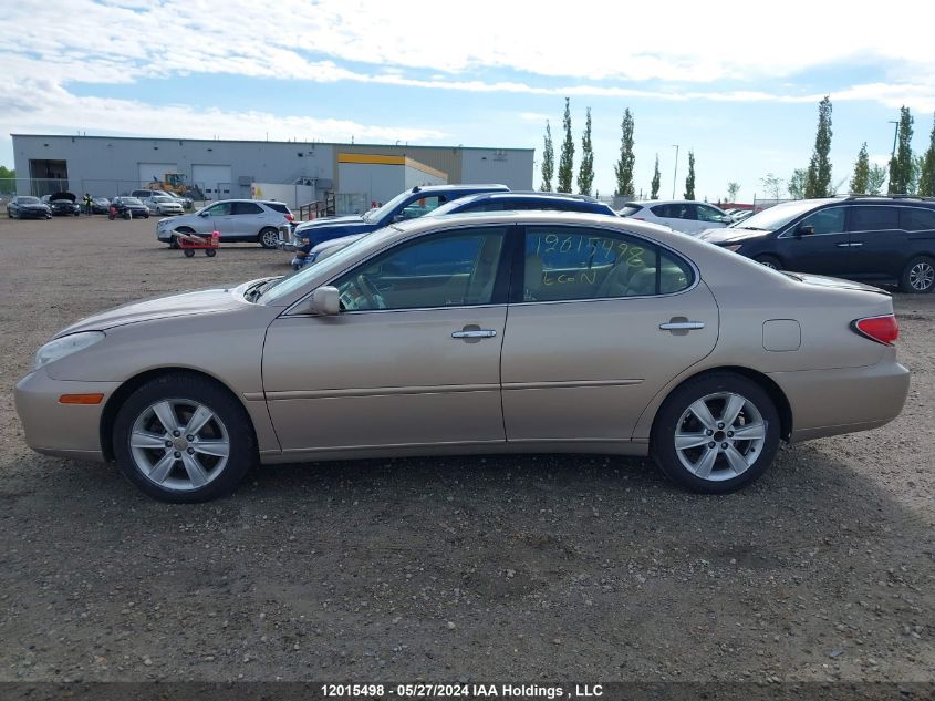 2005 Lexus Es 330 VIN: JTHBA30G755070852 Lot: 12015498