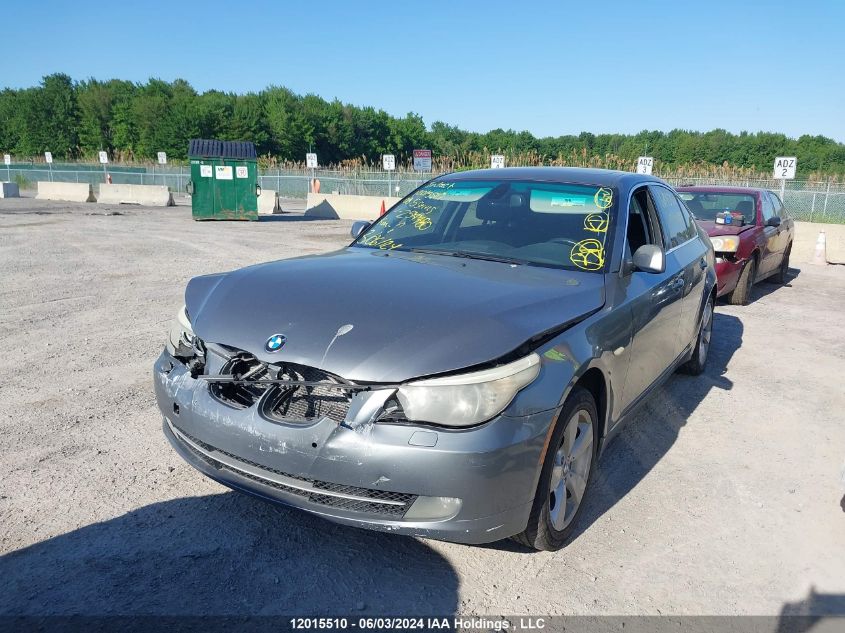 2008 BMW 5 Series VIN: WBANV13588CZ57780 Lot: 12015510