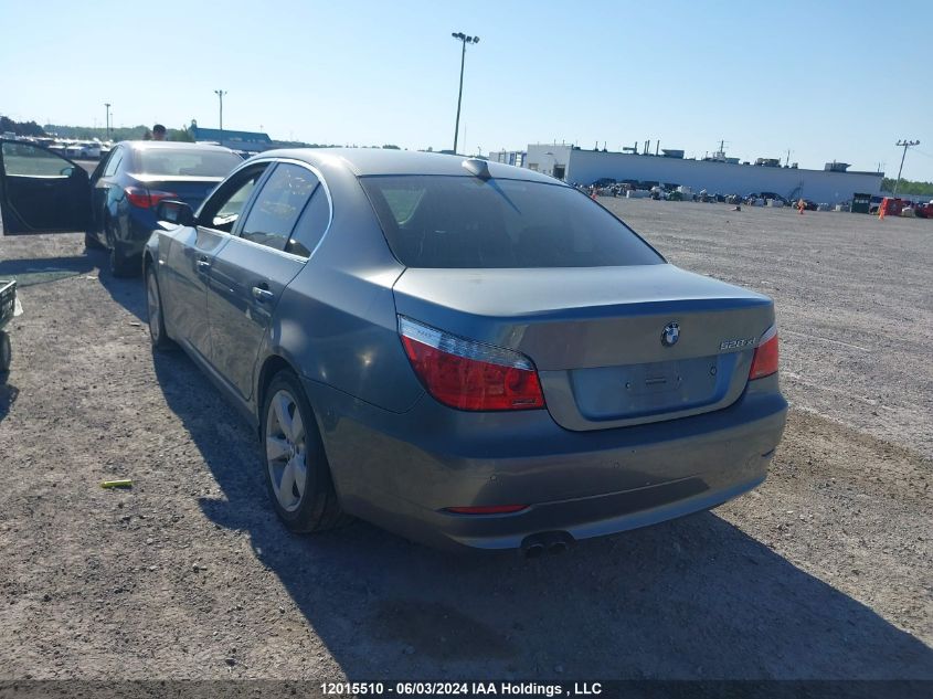 2008 BMW 5 Series VIN: WBANV13588CZ57780 Lot: 12015510