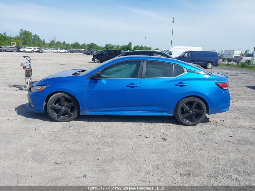 2021 Nissan Sentra VIN: 3N1AB8DV7MY220639 Lot: 12015517