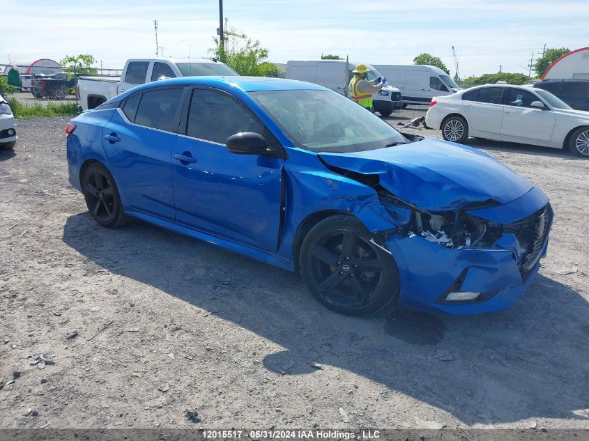 2021 Nissan Sentra VIN: 3N1AB8DV7MY220639 Lot: 12015517