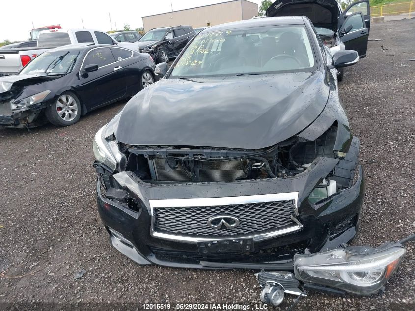 2015 Infiniti Q50 VIN: JN1BV7AR8FM421582 Lot: 12015519