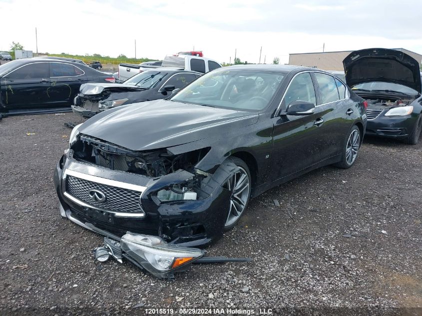 2015 Infiniti Q50 VIN: JN1BV7AR8FM421582 Lot: 12015519