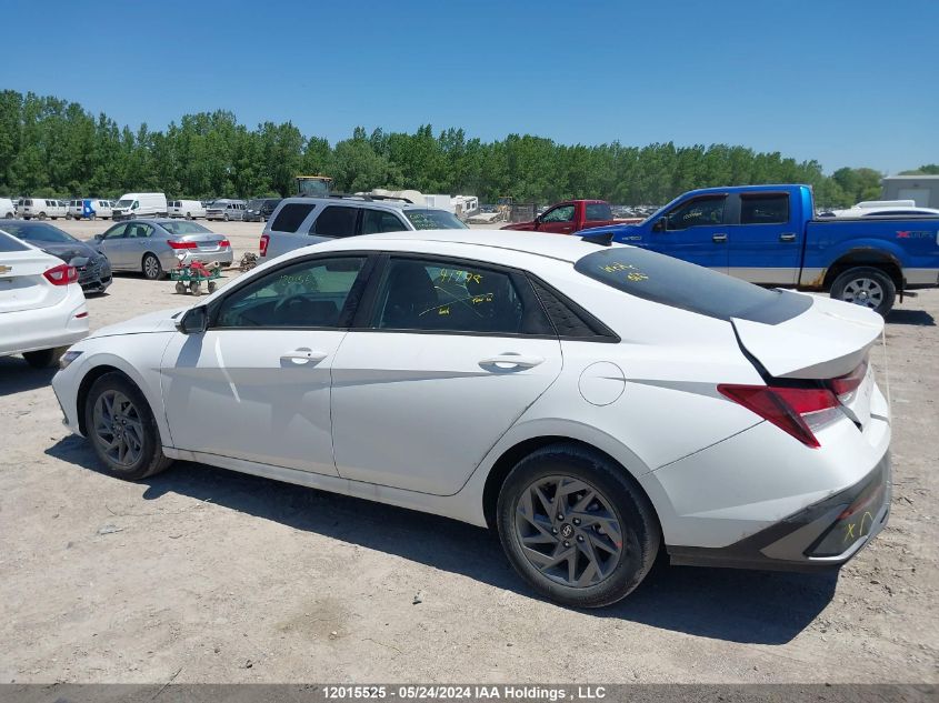 2024 Hyundai Elantra Sel VIN: KMHLM4DGXRU753729 Lot: 12015525