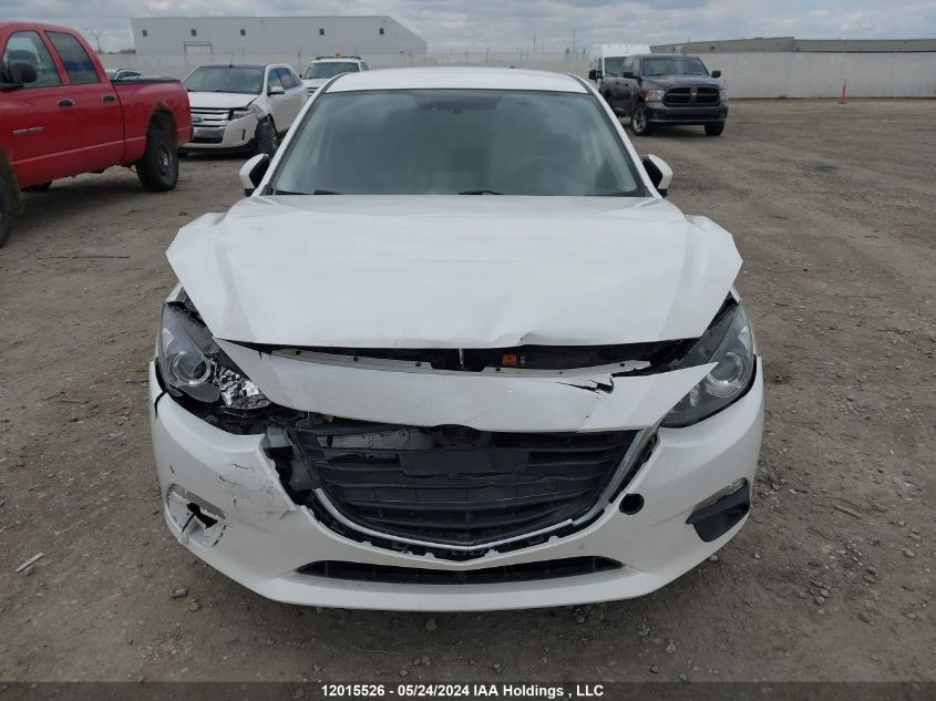 2016 Mazda Mazda3 VIN: 3MZBM1V75GM256020 Lot: 12015526