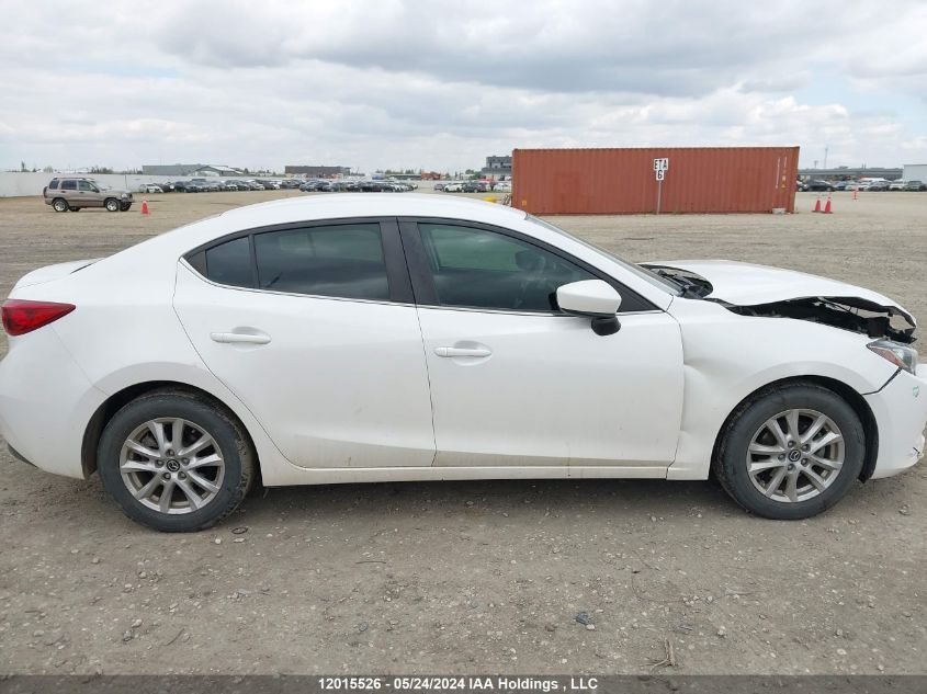 2016 Mazda Mazda3 VIN: 3MZBM1V75GM256020 Lot: 12015526