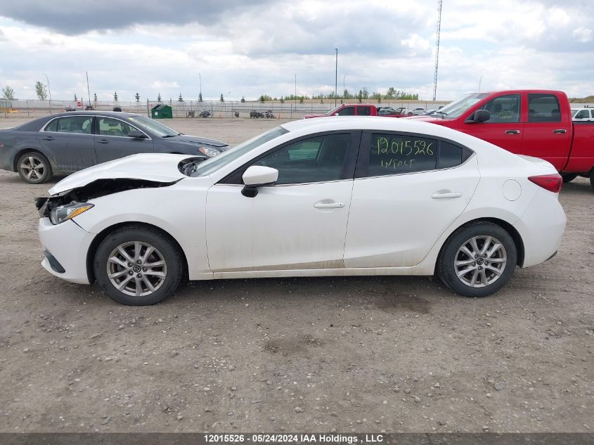 2016 Mazda Mazda3 VIN: 3MZBM1V75GM256020 Lot: 12015526