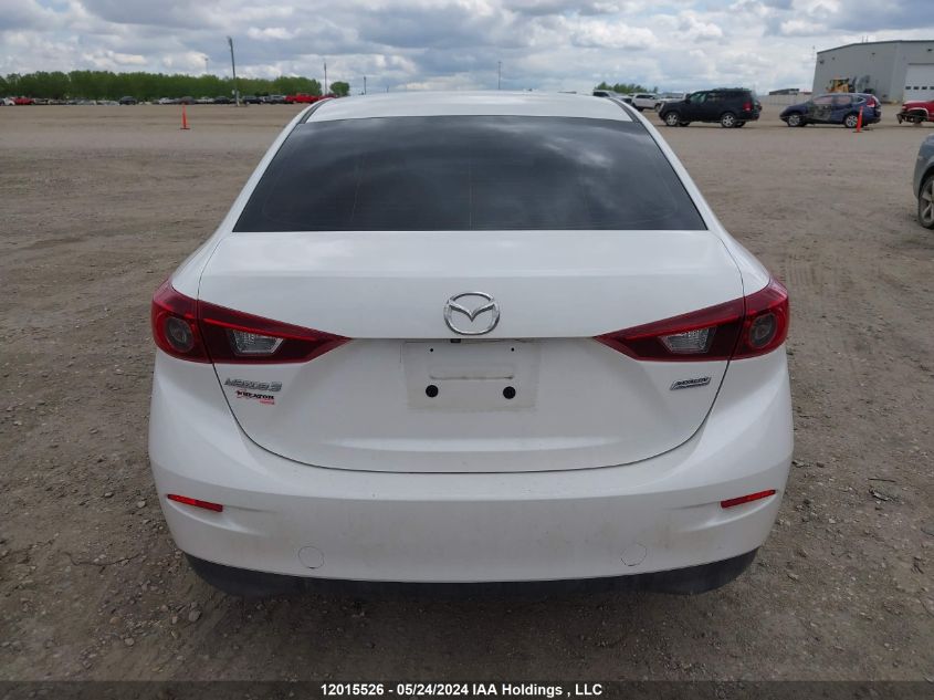 2016 Mazda Mazda3 VIN: 3MZBM1V75GM256020 Lot: 12015526