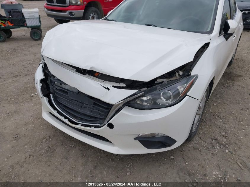 2016 Mazda Mazda3 VIN: 3MZBM1V75GM256020 Lot: 12015526