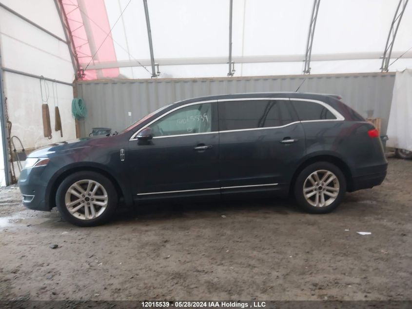 2013 Lincoln Mkt Ecoboost VIN: 2LMHJ5AT9DBL54822 Lot: 12015539