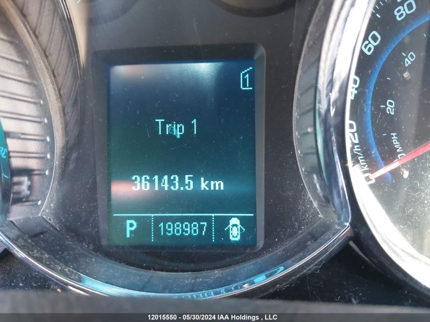 2011 Chevrolet Cruze VIN: 1G1PG5S9XB7242672 Lot: 12015550