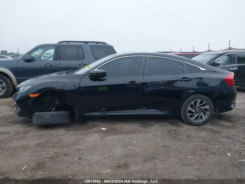 2019 Honda Civic Sedan VIN: 2HGFC2F70KH009735 Lot: 12015552