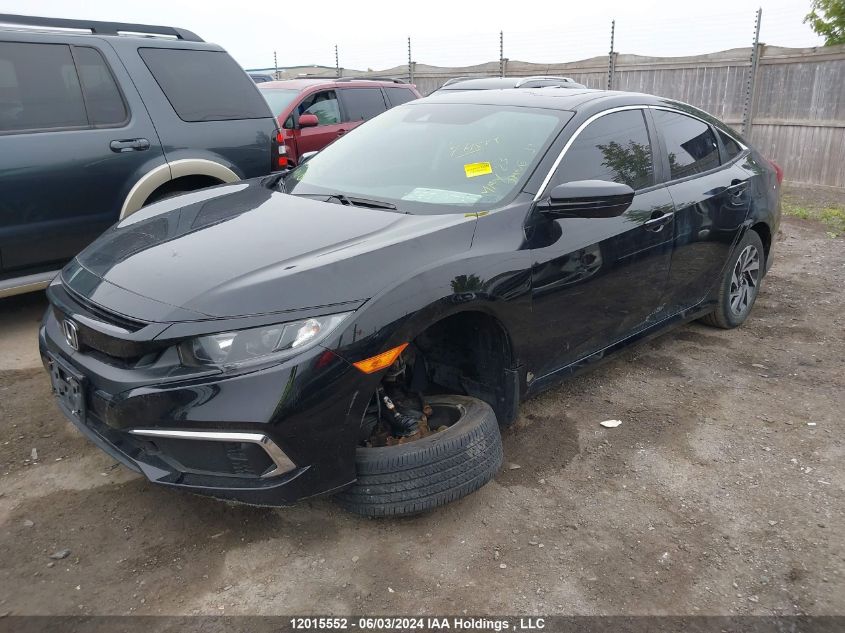 2019 Honda Civic Sedan VIN: 2HGFC2F70KH009735 Lot: 12015552