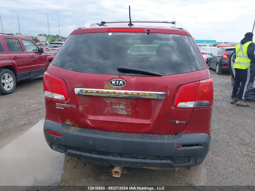 2012 Kia Sorento VIN: 5XYKTDA22CG191863 Lot: 12015553