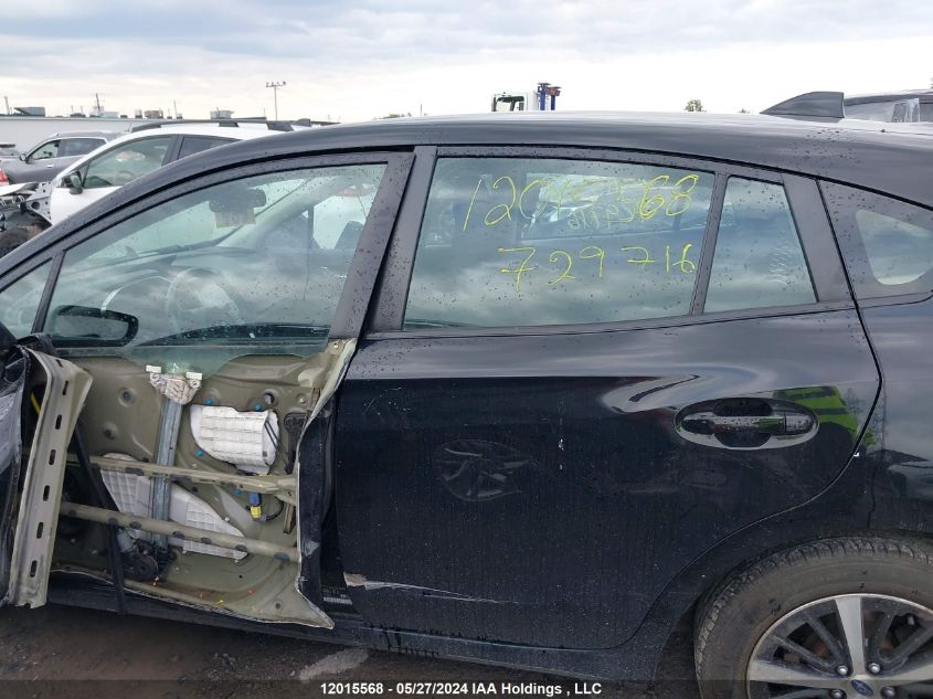 2019 Subaru Impreza Premium VIN: 4S3GTAC68K3729716 Lot: 12015568