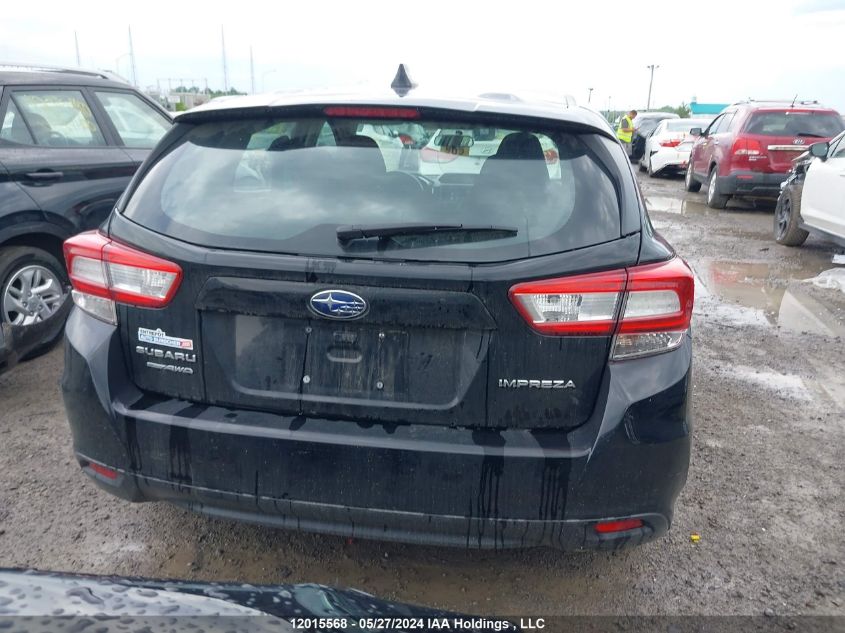 2019 Subaru Impreza Premium VIN: 4S3GTAC68K3729716 Lot: 12015568