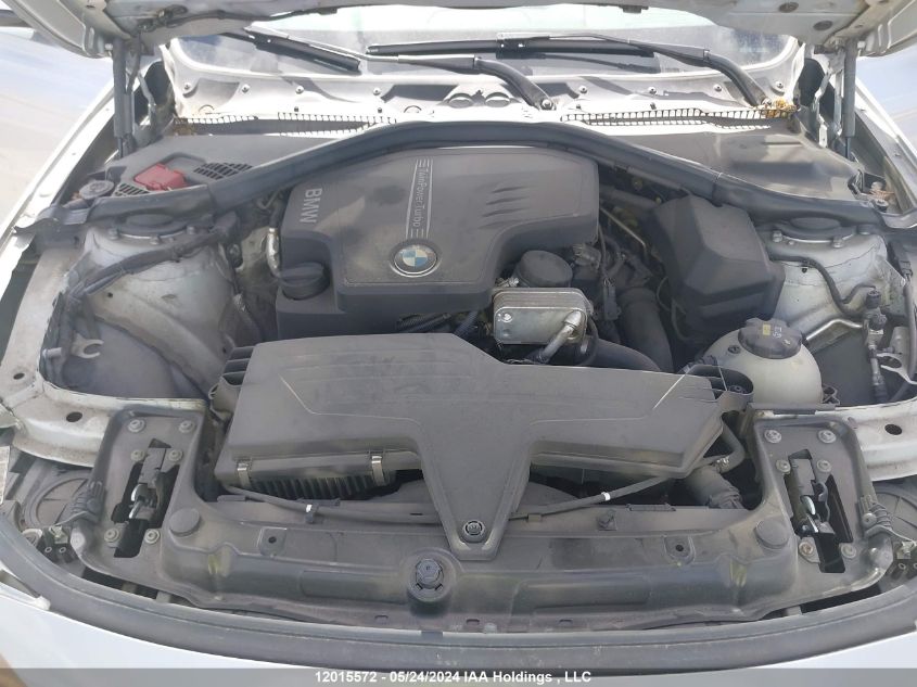 2015 BMW 3 Series VIN: WBA3C3G56FNS75842 Lot: 12015572