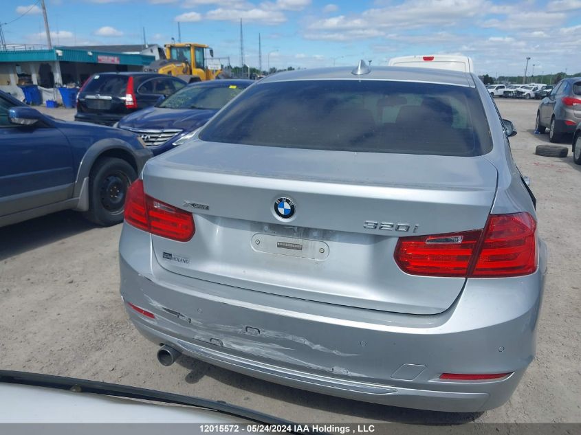 2015 BMW 3 Series VIN: WBA3C3G56FNS75842 Lot: 12015572