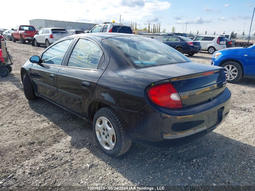 2001 Chrysler Neon VIN: 1C3ES46C31D223124 Lot: 12015573