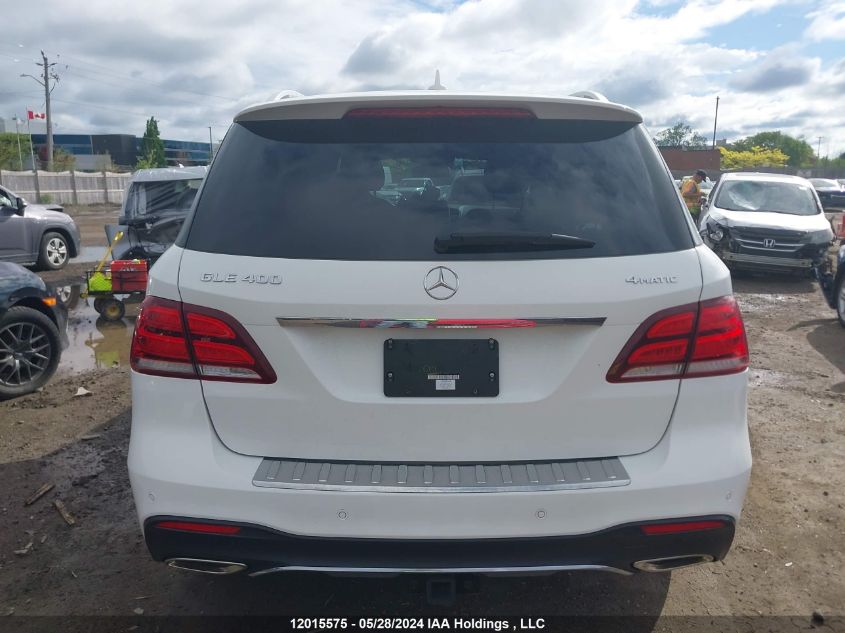 2017 Mercedes-Benz Gle VIN: 4JGDA5GBXHA921582 Lot: 12015575