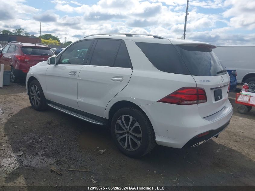 2017 Mercedes-Benz Gle VIN: 4JGDA5GBXHA921582 Lot: 12015575