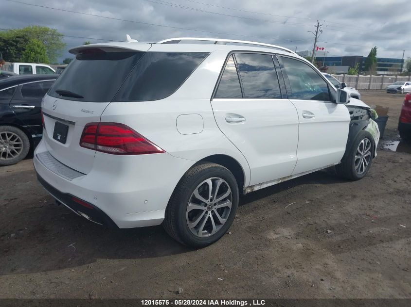 2017 Mercedes-Benz Gle VIN: 4JGDA5GBXHA921582 Lot: 12015575