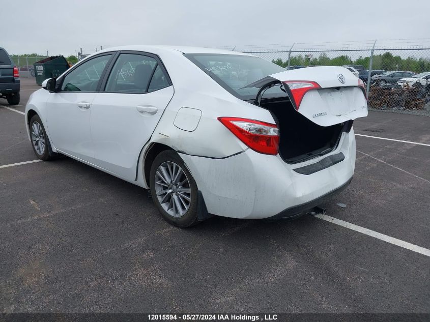 2014 Toyota Corolla Le VIN: 2T1BURHE1EC103264 Lot: 12015594